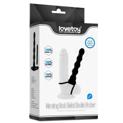 LoveToy Accessoire Double Pénétration Vibrant ROCK BALLED 15 x 2.8 cm